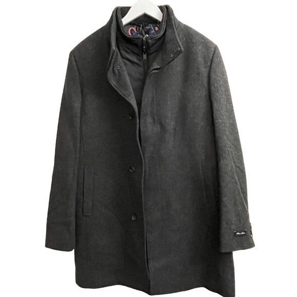 Ted Baker Margate Funnel Neck Coat Ted Size 6 (US Size 2XL) - Picture 1 of 13